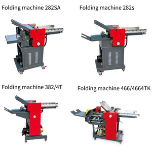 Machine à plier le papier Nantong 382 950W avec alimentation par aspiration et compteur de pliage haute vitesse intégré - Product Image 5