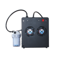 Refroidisseur d'eau froide 1/3, refroidisseur d'air, refroidisseur d'eau froide pour bain de glace, hydroponie, système hydroponique, aquarium, machine à glace