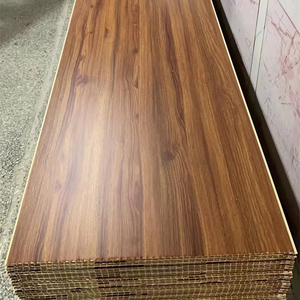 Sonsill hiện đại nghệ thuật PVC Panel tường bóng trần cho phòng ngủ trang trí nội thất giá thấp thiết kế vuông cho khách sạn sử dụng không thấm nước - Product Image 1