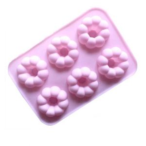 Moldes de Silicona Ecológicos con Forma de Calabaza de 6 Cavidades para Pudín y Pastel, Herramientas DIY para Repostería, Molde para Queso, Velas, Jabón, Resina OEM/ODM - Product Image 3