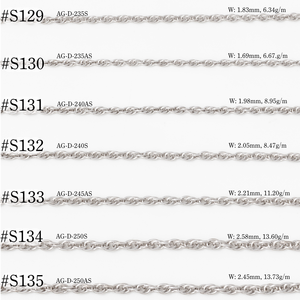 ศรีลังกาก้าสร้อยคอโซ่ K18หญิงได้รับความนิยมจากโรงงาน - Product Image 5