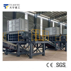 Nhiệm vụ nặng nề cho đa năng SINH KHỐI rơm Shredder đôi trục gạo rơm Shredder máy - Product Image 5