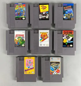 ABS permainan NES Inggris Cartridge Video Game mendukung kustomisasi paling populer kualitas tinggi 8 Bit 72 Pin untuk permainan Ninteno