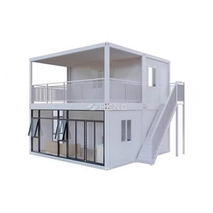 Compre Casas Contenedor Desmontables y Portátiles de 10 pies, 20 pies y 40 pies, Casas Contenedor Prefabricadas Modulares de Lujo - Product Image 2