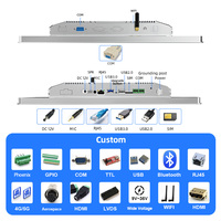 Panel PC Industrial Personalizado RCOMPT de 19 Pulgadas con Pantalla Táctil AIO Android 15, Pantalla Táctil Capacitiva de 10 Puntos, Resistente al Agua IP65/IP67/IP68X
