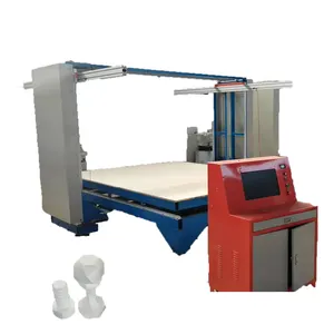 3D CNC dikey reusabl sıcak tel köpük kesme makinası otomatik