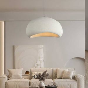 Lampada a sospensione nordica moderna Wabi Sabi lampada industriale <span class=keywords><strong>nuvola</strong></span> giapponese <span class=keywords><strong>lampadario</strong></span> in piccola forma ovale - Product Image 2