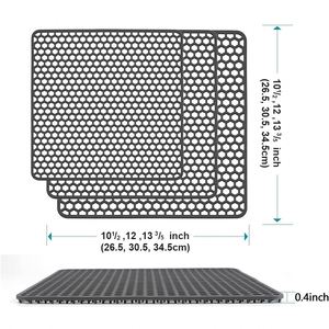New Design Foldable Silicone <b>Sink</b> Drip <b>Mat</b> Durable <b>Kitchen</b> <b>Sink</b> Drain Silicon <b>Mat</b> Protector Pad for Bottom - Product Image 2