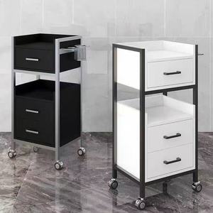 Chariot de Salon de Coiffure en Métal 2026 avec 4 Roues et Tiroirs – Design Moderne Minimaliste Écologique pour Usage Commercial - Product Image 2