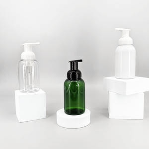 Offre Spéciale – Bouteille en plastique PET ronde vide de 250 ml pour lotion, shampoing, gel douche, savon liquide et <span class=keywords><strong>mousse</strong></span> nettoyante - Product Image 4