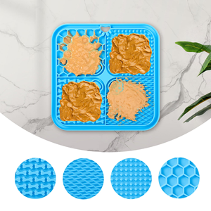 Alfombrilla de Lamer para Perros y Gatos, Comedero Lento, Tapete de Entrenamiento con Ventosas, Venta al por Mayor de Fábrica - Product Image 2