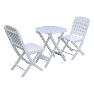 <span class=keywords><strong>Set</strong></span> <span class=keywords><strong>da</strong></span> <span class=keywords><strong>tavolo</strong></span> e sedia in legno pieghevole per esterni personalizzati per uso <span class=keywords><strong>giardino</strong></span> soluzione di mobili eleganti - Product Image 3