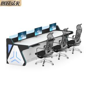 Factory Wholesale Customized Control Monitoring Desk Modern Command Center Office Desk Monitor Console - Product Image 4