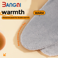 Semelles intérieures épaisses en flanelle, chaudes, durables, de luxe, pour baskets, talon, semelle intérieure d'hiver, coussin de chaussure
