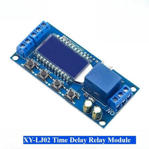 Module de relais temporisé XY-LJ02 - Minuterie de cycle réglable de 0 à 999 secondes pour circuit d'alimentation automatique (marche/arrêt) - Product Image 1