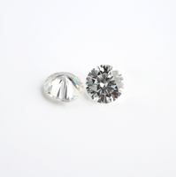 Fabricant fourniture en gros personnalisable carats VVS oeuf en forme de fleur de glace coupée en vrac diamant blanc incrusté de pierre nue