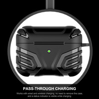 Étui de protection antichoc en TPU et PC USENGKA pour écouteurs Air Pods 3 4 pour Airpods Pro/Pro 2/3