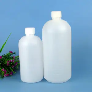 Botella química de reactivo líquido de boca estrecha con tapa interna, botellas de báscula de laboratorio para productos químicos, 30/60/100/250/500/1000/2000Ml