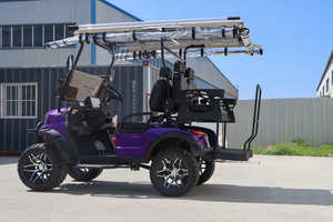 Carrito de Golf Solar Más Vendido, 4+2 Plazas, con Velocidad de 30-50 km/h y Autonomía de 50-70 km, Precio Bajo de Fábrica, Alta Calidad - Product Image 3