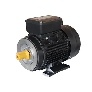 Motor eléctrico asíncrono de 220V, 50Hz, 1 fase, 1Hp, 1400Rpm, único para uso industrial para máquinas de corte y equipos de minería