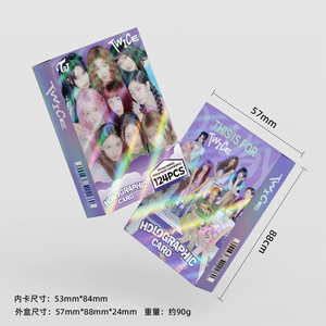 KPOP 124pcs/kotak TWICE THIS IS untuk Kartu Foto Laser Lomo <span class=keywords><strong>Card</strong></span> Photo <span class=keywords><strong>Card</strong></span> - Product Image 4