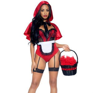 TV y película Sexy erótico mujeres Caperucita Roja disfraces ropa Anime Cosplay conjuntos de lencería al por mayor - Product Image 1