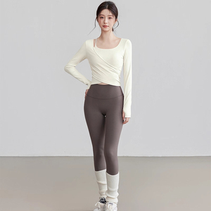 Ropa Deportiva de Alta Calidad para Mujer, Talla Grande, para Fitness y Yoga, con Cierre de 1/4, Ropa Deportiva de Lujo para Gimnasio - Product Image 5