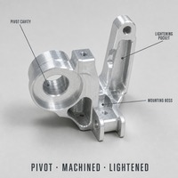 Support de connexion pivotant de précision sur mesure pour articulation de robot en acier inoxydable/aluminium, usiné par CNC 5 axes et usinage par électroérosion à fil