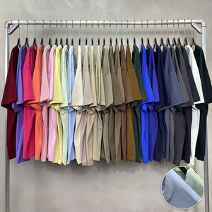 T-shirts unisexes en gros 230 GSM pour hommes, style streetwear hip-hop, 100 % coton, vierges, personnalisables avec logo, coupe oversize, vente chaude - Product Image 2