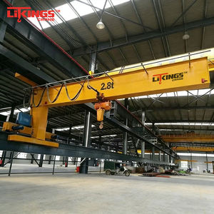 מנוף זרוע חשמלי קיר עם שלט רחוק, הרמה ממונעת, כושר הרמה 5 טון, מוט מנוע 5 מטר, גובה הרמה 6 מטר - Product Image 1