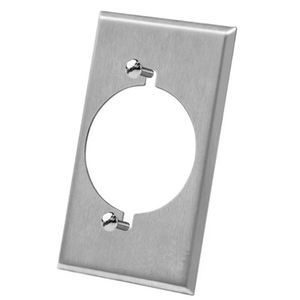<span class=keywords><strong>Plaque</strong></span> murale en acier inoxydable brossé, cache-prise électrique à trou rond, norme américaine 6-30R/6-50R/14-30R/14-50R/TT-30 RSocket Cover - Product Image 1