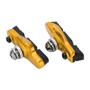 2 Piezas de Pastillas de Freno Mi.<span class=keywords><strong>xim</strong></span> Tipo Cajón de Aleación de Aluminio para Bicicleta, Bajo Ruido, Anti-Fricción, Doradas - Product Image 4