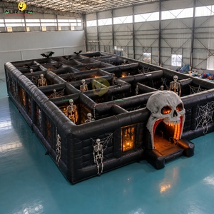 Labyrinthe hanté gonflable personnalisé Halloween location <span class=keywords><strong>de</strong></span> labyrinthe jeux <span class=keywords><strong>de</strong></span> labyrinthe gonflable personnalisé - Product Image 3
