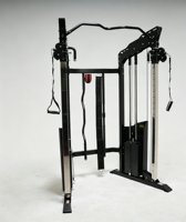 Máquina Smith de Acero Negro, Soporte para Sentadillas, Equipo Multifuncional para Gimnasio en Casa, Entrenamiento de Fuerza Integral Unisex