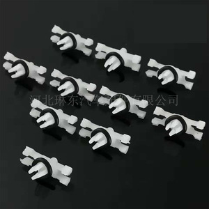 Clips de fixation pour BMW Série 3 E46, gouttière de toit, garniture de vitre latérale, 51138204858, attaches en plastique, pièces de rechange - Product Image 4