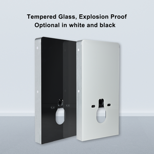 Réservoir de chasse d'eau <span class=keywords><strong>WC</strong></span> mural dissimulé à double chasse moderne OEM, installation murale pour toilettes à double chasse - Product Image 4