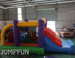 Mejor fábrica El mejor descuento <span class=keywords><strong>2021</strong></span> carrera de obstáculos de rebote barata 6x3x2,5 m Castillo de salto para niños gran <span class=keywords><strong>venta</strong></span> de fábrica - Product Image 4