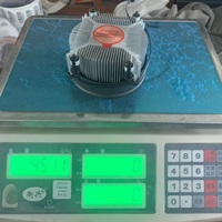Radiator Khusus CPU AM4 Murah Tipe Sekrup Pabrik dengan Permukaan Bawah Aluminium Datar Tanpa Kipas Tembaga Senyap TDP 95W
