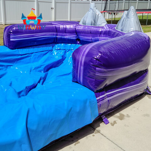 Toboggan aquatique de montagne violette Avalance violette <span class=keywords><strong>Dragon</strong></span>'s Lair 19ft Dark Knight Toboggan aquatique de montagne rocheuse à louer - Product Image 5