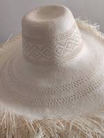 ND420 Chapeaux de paille américains, corps de chapeau en papier japonais 100% Toyo glacé, forme cœur rose 5bu