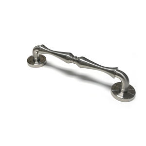 Manija de puerta de sala de reuniones Grand Zinc CC 9 pulgadas Manija de puerta de casa de hotel Manija <span class=keywords><strong>grande</strong></span> de servicio pesado de lujo Longitud 11 pulgadas - Product Image 6