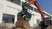 Grappin de démolition rotatif hydraulique d'usine pour excavatrice de 18 à 25 tonnes OEM ODM