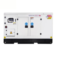 Groupe électrogène diesel super silencieux refroidi par eau SPM THL P10 10KVA, usage intensif, triphasé, 1500 tr/min, démarrage électrique 24V DC, 50/60Hz