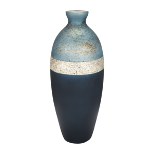 Vaso in vetro tricolore decorativo per fiori, per soggiorno, mensola decorativa, camera da letto, ufficio - Product Image 1