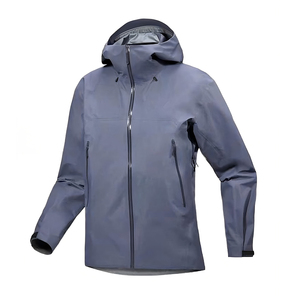 <span class=keywords><strong>Veste</strong></span> de pluie respirante légère à <span class=keywords><strong>3</strong></span> <span class=keywords><strong>couches</strong></span> avec logo personnalisé pour hommes et femmes, fermeture éclair, coque rigide imperméable pour une utilisation en extérieur - Product Image 1