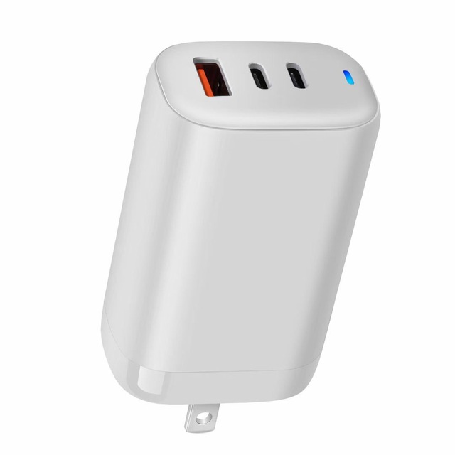 65W C+C+A Fast Charging USB Wall Charger Power Adapter for Mobile Phone