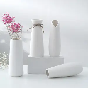Best Selling Design Manufacturers Custom Wholesale Contemporary Colored Ceramic Vase For Wedding Table