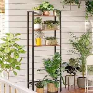 Modern Eco-Friendly Toilet <b>Storage</b> 3-Tier Bathroom Organizer Shelf Freestanding Custom Size Space Saver Easy Assembly - Product Image 4