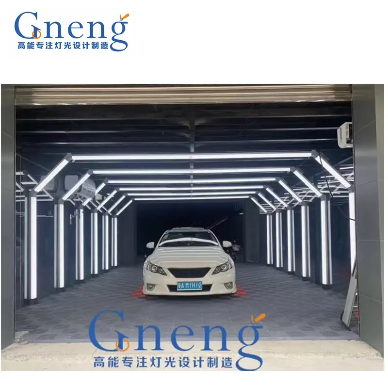 Zoneng fábrica OEM luces de túneles LED para la sala de exposición del coche y la tienda de detalles del coche