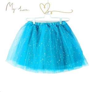 Nouvelle <span class=keywords><strong>jupe</strong></span> mi-longue en tulle bouffant à étoiles pour <span class=keywords><strong>femme</strong></span> avec doublure intérieure, 4 couches, <span class=keywords><strong>jupe</strong></span> <span class=keywords><strong>tutu</strong></span> à sequins - Product Image 1
